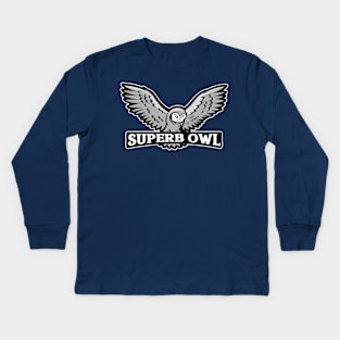 Superb Owl Kids Long Sleeve T-Shirt